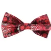 Bow Ties Men Bowtie Casual Paisley Tie