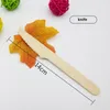 Posate usa e getta coltello da cucchiaio in legno e gelato fork dessert giapponese confezionato separatamente