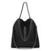Torba łańcuchowa za miękka torba łańcuchowa torba damska luksusowe torebki Wysokiej jakości projektanta crossbody torebki dla kobiet 240403