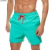 Mens Beach Shorts Surfing Anti Awkwardness Swimming Pants Hot Spring Caps Goggles Three Piece Set