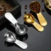 Coffee Scoops 15/30ml 304 Stainless Steel Scoop Scale Measuring Spoon Portable Short Handle Powder Bean Exact - 1 Tbsp Or 2