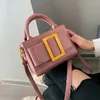 Torba metal 2024 Masowa Mini Small Square Pack Pakiet Crossbody Pakiet sprzęgła Kobiet Designer Portferę torebki Bolsos Mujer