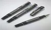 Yamalang Thomas Luxury Pens Black Silver Bar Metal Ballpoint Pen с черным бриллиантовым офисом Signature School Prises 1145752