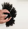 Brasiliansk jungfrulig mänsklig hår väver sexig kort typ 6 tum 8 tum kinky curly dubbel weft 50gpc indian europeisk remy hår 3pc 150GL647157650