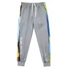 Summer Thin Mens Jogging Sweatpants Elastic Shrink Leg Casual Outdoor Training Fitness Sport Pants Running Trousers Gym Clothin 240412