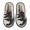 Slippers Xenomorph Essential Alien Men Women Furry Cosy Pantoufle Homme Home