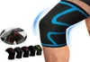 1 -stks sport loopt fietsgym kniekussen ondersteunen beugels elastische nylon compressie kniebeschermer huls voor volleybal basketbal3268865