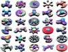 120 types In stock spinner Rainbow hand spinners Tri- Metal Gyro Dragon wings eye finger toys spinning top handspinner witn box1321299