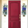 Decorative Flowers Outdoor Valentines Wreath The Cordless Prelit Stairway Trim Christmas Wreaths For Front Door Holiday Window Suction Cups