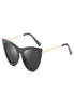 21s mode nya designer solglasögon highend kattunge ögonram toppkvalitet män och kvinnors generös stil UV400 -skyddsglasögon 5445842