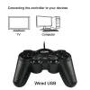 GamePads Hot Wired USB 2.0 Black GamePad Joystick Joypad GamePad Game Controller for Win7/8/10 XP/for Vista用