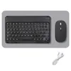 キーボードマウスコンボのワイヤレスキーボードとマウスの組み合わせセット円形のBluetoothヘブライ語フランス韓国適切なタブレットH240412