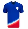 2024 Pulisic Usas Soccer Jerseys McKennie Reyna McKennie Weah Swanson 23 24 25 Morgan Rapinoe Home Away Men Woman / Kids Kit America National Football Shirt