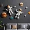 MGT Europe originality Space astronaut Resin modern Home el Wall Hanging Art Decoration decoration craft ornaments statue 2106650192