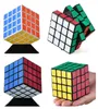 2016 Novo 60mm Shengshou 4x4x4 Speed Professional Puzzle Puzzle Cubo Magico Snake sem adesivo Intelligent Toy Magic Mager FreeT3422645