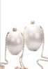 Nowy elegancki biała torebka Pearl Ball Luksusowy VIP Prezentordak worka na ramię Moda Women039s Portfel sprzęgła mini torba wieczorna Rozmiar 3245753