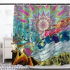 Shower Curtains Colorful Dreams Trippy Boho Bohemian Striped Waterproof Polyester Curtain