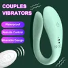 Controllo wireless Vagina Vibratori di dildo per coppie indossabili G Spot Anal Clitoride stimolatore Dual Vibrator 18 giocattoli sessuali Donne 240409