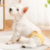 Dog Apparel Female Heat Pants Soft Pet Menstrual Breathable Mesh Diapers Leak-proof Water-absorbed For