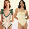 COOBBU Sexy zwempak High Cut Swimwear Push Up Bodysuits Summer Bathing Suit Women Monokini Onepiece Suits 2206204950565