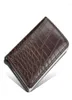 Kaarthouders alligatorhouder Men Business Automatic RFID Cardholder Fashion ID Aluminium CreditCard Protectors Case voor BAN5177531