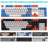 108PCSSet PBT Color Matching Key Cap KeyCaps för Cherry MX Mechanical Keyboard KeyCap Keyboards Tillbehör 2106104520882