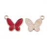 Charms 10pcs/lot Butterfly For Jewelry Making Couple Pendants