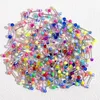 50pcs Style Random14g en acier inoxydable en acieracrylique de la langue