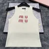 Women's clothes Camis vestT-Shirt Designer Women Sexy Halter Tee Party Fashion Crop Top Luxury Embroidered T Shirt Spring Summer Backless