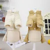 Vêtements pour chiens vierge à saut à saut de combinaison hiver kahai vêtements pour animaux de compagnie pour les petits chiens chat chat à quatre pattes fourrure