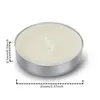 Candle Holders 50PCS Tea Light Candles For Romantic Round Love Wedding Home Party Festival Decor 4 Hour Burn Time