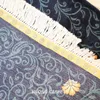 Mattor 3'x5 'Handwoven Silk Rug Blue Tapestry Turkish Oriental Carpet (TJ556A)