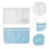 Storage Bags Double Compartment Bag Household Hanging Washable Simple Breathable Mesh Net Sundry Pouch Toys