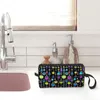 Borse da stoccaggio da viaggio Beachers Tecnologia di laboratorio Borsa da toilette Kawaii Science Chemistry Makeup Cosmetic for Beauty Dopp Kit Case