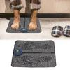 Förvaringspåsar ben omformning fotmassager matta bekväm manuell switch 8 lägen 19 kugghjul läder för resor