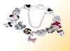 Bracelet en gros-925 Murano Charm Beads pour le bricolage de bricolage de bricolage Fit P Bracelet de dessin animé Bijoux5703822