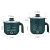 Multicookers Electric Cooking Machine Haushalt für 12 Personen Hot Pot Single/Double Layer Mini Electric Reiskocher Nicht -Stick -Bratpfanne