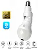 2MP WIFI Panorama Camera Security LAMP Panoramic Bulb CCTV Video Wireless ipcamera Surveillance Fisheye HD Night Vision Cameras1501112