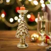 Bandlers porte-arbre de Noël résine de cuve pour le décor de vacances de bureau