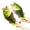 Pêcheurs de poisson Femme Funny Creative Home Home non glissée Mode Salted Fish Word Drag Mens Trendy Slippers Outdoor Beach 240410