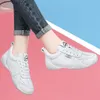 Buty swobodne letnie damskie damskie oddychające tenisowe sportowe sporty kobiety spacery 2024