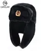 Camoland Soviet Trapper Trooper Hat Mens Russian Ushanka Hat Hat Winter Wart Warm Caps Faux Rabbit Fur Fullap T2007186939821