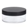 Storage Bottles Portable Face Powder Box Mineral Makeup Empty Jar For Loose Accessories