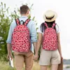 Sac à dos coeurs noyau de la Saint-Valentin élégant sac à dos fille camping sacs de lycée légers sacs.