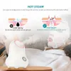 70ML Facial Steamer Nano Ionic Face Steamer Home Sauna Spa Warm Mist Sprayer Humidifier Atomizer Skin Moisturizing Pores Cleanse 240409