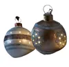 Décoration de fête 60cm grandes balles de Noël décorations d'arbre en plein air atmosphère boules gonflables jouets pour ballon cadeau à la maison ornamgen4955251