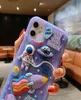 Custodia per astronauta Space 3D cartone animato per iPhone 11 12 pro max mini xs xr 7 8 più se 2020 Silicone Dream Moon Telefono Case Y2283502