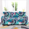 Stuhlabdeckungen wunderschöner Schmetterling gedruckter Slipcover Elastic Sofa Cover Bohemian L Form Couch Sofas Stretch Protector 1/2/3/4 Sitzer