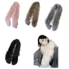 Scarves Stylish Furry Scarf For Outdoor Activities Winter Thick Wrap Warm