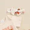 Clothing Sets Born Baby Girl Summer Clothes Outfits Mamas Daddys Aunties Ie Short Sleeve Romper Floral Flared Pants Set